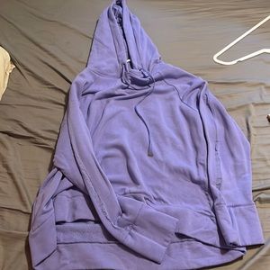 Purple hoodie